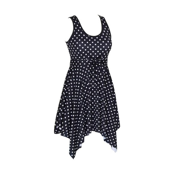 Slimming Tummy Control Swimdress Plus Size Swim Dress Retro Skirt - 28 - NEW - Picture 3 of 3